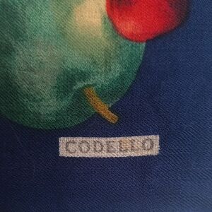 Codello Fine Wool  Square Scarf Multicolor 33"x33"